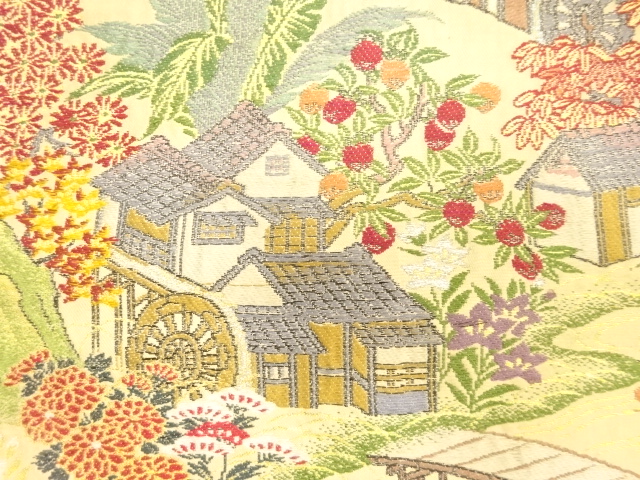 Japanese Kimono / Zugawari Silk